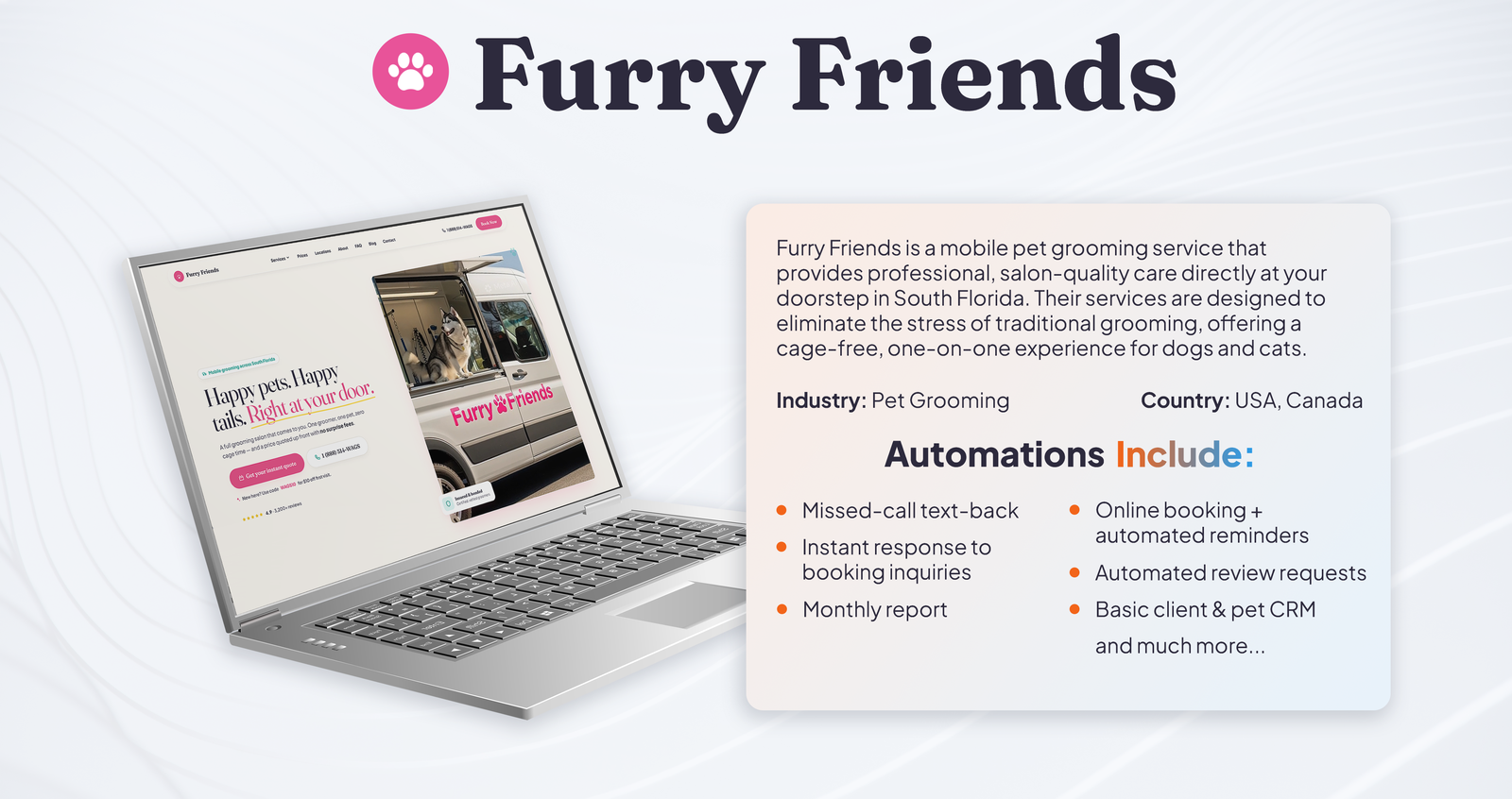 furryfriends.codexmill.com Portfolio