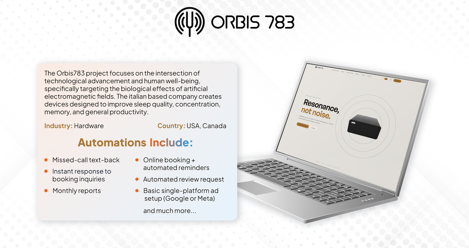 orbis783.codexmill.com Portfolio